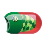 Hegyező FABER-CASTELL 1835 2 lyukú tartályos radírral hal minta Hegyező FABER-CASTELL 1835 2 lyukú tartályos radírral hal minta