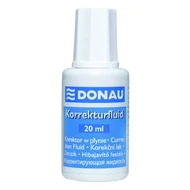 Hibajavító folyadék DONAU ecsetes oldószeres 20 ml Hibajavító folyadék DONAU ecsetes oldószeres 20 ml