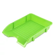 Irattartó tálca DONAU A/4 műanyag törhetetlen világoszöld Irattartó tálca DONAU A/4 műanyag törhetetlen világoszöld