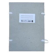 Irományfedél szalagos CLARISSA 1050 g natúr 0,8m szalaggal