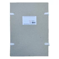 Irományfedél szalagos CLARISSA 1050 g natúr 1,2m szalaggal