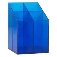 Írószertartó ICO transzparens kék Írószertartó ICO transzparens kék