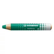 Jelölőceruza STABILO MARKdry fehér táblákhoz és flipchartpapírhoz vastag kerek heggyel zöld Jelölőceruza STABILO MARKdry fehér táblákhoz és flipchartpapírhoz vastag kerek heggyel zöld