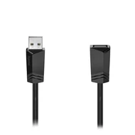 Kábel HAMA USB-A hosszabbító 1,5m fekete Kábel HAMA USB-A hosszabbító 1,5m fekete
