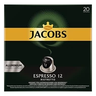 Kávékapszula JACOBS Nespresso Espresso Ristretto 20 kapszula/doboz Kávékapszula JACOBS Nespresso Espresso Ristretto 20 kapszula/doboz