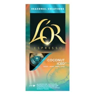 Kávékapszula L`OR Coconut iced Nespresso kompatibilis 10 kapszula/doboz Kávékapszula L`OR Coconut iced Nespresso kompatibilis 10 kapszula/doboz