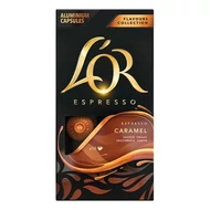 Kávékapszula L`OR Caramell Nespresso kompatibilis 10 kapszula/doboz Kávékapszula L`OR Caramell Nespresso kompatibilis 10 kapszula/doboz
