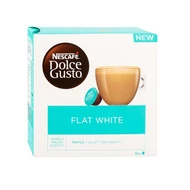 Kávékapszula NESCAFE Dolce Gusto Flat white 16 kapszula/doboz Kávékapszula NESCAFE Dolce Gusto Flat white 16 kapszula/doboz