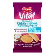 Keksz DETKI Édes hozzáadott cukor nélkül édesítőszerekkel kókuszos 180 g Keksz DETKI Édes hozzáadott cukor nélkül édesítőszerekkel kókuszos 180 g