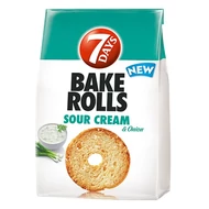 Kétszersült kenyérkarika TUC Bake Rolls hagymás tejfölös 80 g Kétszersült kenyérkarika TUC Bake Rolls hagymás tejfölös 80 g