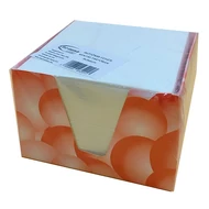 Kockatömb fehér FORTUNA 9x9x6 cm mintás tartóban Kockatömb fehér FORTUNA 9x9x6 cm mintás tartóban