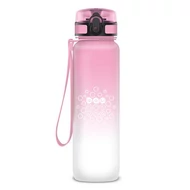 Kulacs ARS UNA műanyag matt BPA-mentes motivációs ombre 1 liter Candy floss Kulacs ARS UNA műanyag matt BPA-mentes motivációs ombre 1 liter Candy floss