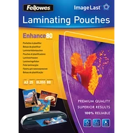 Lamináló fólia FELLOWES A/3 80 mikron fényes 25/csom Lamináló fólia FELLOWES A/3 80 mikron fényes 25/csom