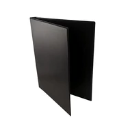 Mappa villámzáras A/5 pvc álló fekete Mappa villámzáras A/5 pvc álló fekete