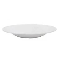 Mélytányér törhetetlen műanyag fehér