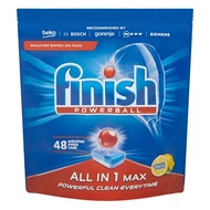 Mosogatógép tabletta FINISH Allin1 Max Lemon 48 darab/doboz Mosogatógép tabletta FINISH Allin1 Max Lemon 48 darab/doboz
