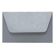 Névjegyboríték színes KASKAD enyvezett 70x105 mm 52 ezüst metál 120 g 25 darabos