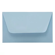 Névjegyboríték színes KASKAD enyvezett 70x105mm 72 azúr kék 50 darabos