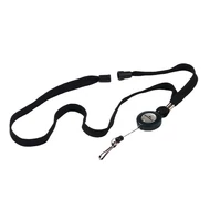 Nyakpánt DURABLE kihúzható tartóval patentos fekete Nyakpánt DURABLE kihúzható tartóval patentos fekete