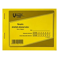 Nyomtatvány átvételi elismervény VECTRALINE 50x3 lapos A/6 Nyomtatvány átvételi elismervény VECTRALINE 50x3 lapos A/6