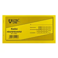 Nyomtatvány kiadási pénztárbizonylat VECTRALINE fekvő 25x2 lapos Nyomtatvány kiadási pénztárbizonylat VECTRALINE fekvő 25x2 lapos