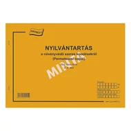 Nyomtatvány permetezési napló Nyomtatvány permetezési napló