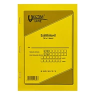 Nyomtatvány szállítólevél VECTRALINE A/5 50x3 álló Nyomtatvány szállítólevél VECTRALINE A/5 50x3 álló