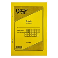 Nyomtatvány számlatömb VECTRALINE A/5 50x3 álló 1 áfás Nyomtatvány számlatömb VECTRALINE A/5 50x3 álló 1 áfás