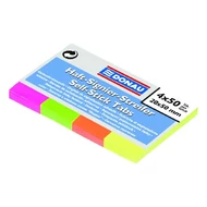 Oldaljelölő DONAU 20x50 mm papír vegyes neon szín 4x50 lap Oldaljelölő DONAU 20x50 mm papír vegyes neon szín 4x50 lap