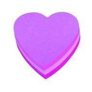 Öntapadós jegyzettömb 3M Post-it LP2007H 76x76mm szív 225 lap Öntapadós jegyzettömb 3M Post-it LP2007H 76x76mm szív 225 lap