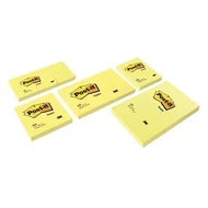 Öntapadós jegyzettömb 3M Post-it 76x76mm sárga 12x100 lap