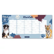 Órarend ARS UNA egylapos kétoldalas Bátor mancsok-Tigris Órarend ARS UNA egylapos kétoldalas Bátor mancsok-Tigris