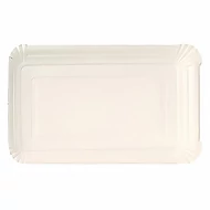 Papírtálca szögletes eldobható 130x205 250 darabos