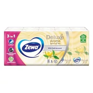 Papírzsebkendő ZEWA Deluxe Spirit of Tea 3 rétegű 10x10 darabos Papírzsebkendő ZEWA Deluxe Spirit of Tea 3 rétegű 10x10 darabos
