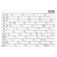 Plakátnaptár REALSYSTEM éves B/1 980x680mm kétoldalas 2026. Plakátnaptár REALSYSTEM éves B/1 980x680mm kétoldalas 2026.