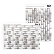 Plakátnaptár TOPTIMER T100 éves B/1 976x686mm kétoldalas 2026. Plakátnaptár TOPTIMER T100 éves B/1 976x686mm kétoldalas 2026.