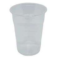 Pohár eldobható műanyag 4 dl víztiszta PP  50 darabos