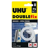 Ragasztószalag kétoldalas UHU erős 1,5 m x 19 mm Ragasztószalag kétoldalas UHU erős 1,5 m x 19 mm