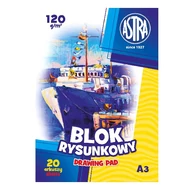 Rajztömb ASTRA PAP A/3 120 g 20 lapos