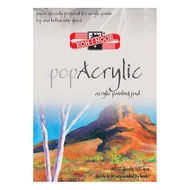 Rajztömb KOH-I-NOOR Pop Akrilic A/4 speciális papírból 400 g 10 lapos Rajztömb KOH-I-NOOR Pop Akrilic A/4 speciális papírból 400 g 10 lapos