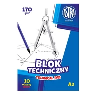 Rajztömb műszaki ASTRA PAP A/3 170 g 10 lapos Rajztömb műszaki ASTRA PAP A/3 170 g 10 lapos
