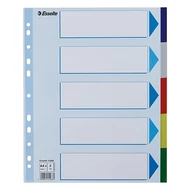 Regiszter ESSELTE A/4 maxi műanyag 5 részes Regiszter ESSELTE A/4 maxi műanyag 5 részes