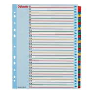 Regiszter ESSELTE A/4 maxi laminált karton újraírható 1-31 Regiszter ESSELTE A/4 maxi laminált karton újraírható 1-31