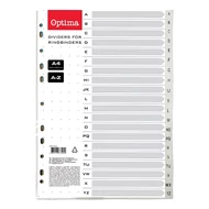 Regiszter OPTIMA A/4 műanyag A-Z
