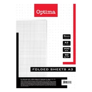 Rovatolt ív OPTIMA A/3 kockás 60 g 200 ív/csomag Rovatolt ív OPTIMA A/3 kockás 60 g 200 ív/csomag