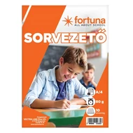 Sorvezető A/4 FORTUNA 10 lapos