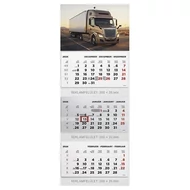 Speditőr naptár TOPTIMER T070 3 tömbös 3 havi Kamion 2026. Speditőr naptár TOPTIMER T070 3 tömbös 3 havi Kamion 2026.