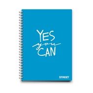 Spirálfüzet kockás STREET A/5 70 lapos PP Neon Spirálfüzet kockás STREET A/5 70 lapos PP Neon