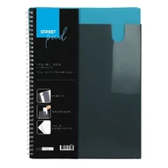 Spirálfüzet kockás STREET Pad A/5 80 lapos kék