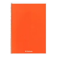 Spirálfüzet vonalas FORTUNA Monocolor A/5 70 lapos narancssárga Spirálfüzet vonalas FORTUNA Monocolor A/5 70 lapos narancssárga